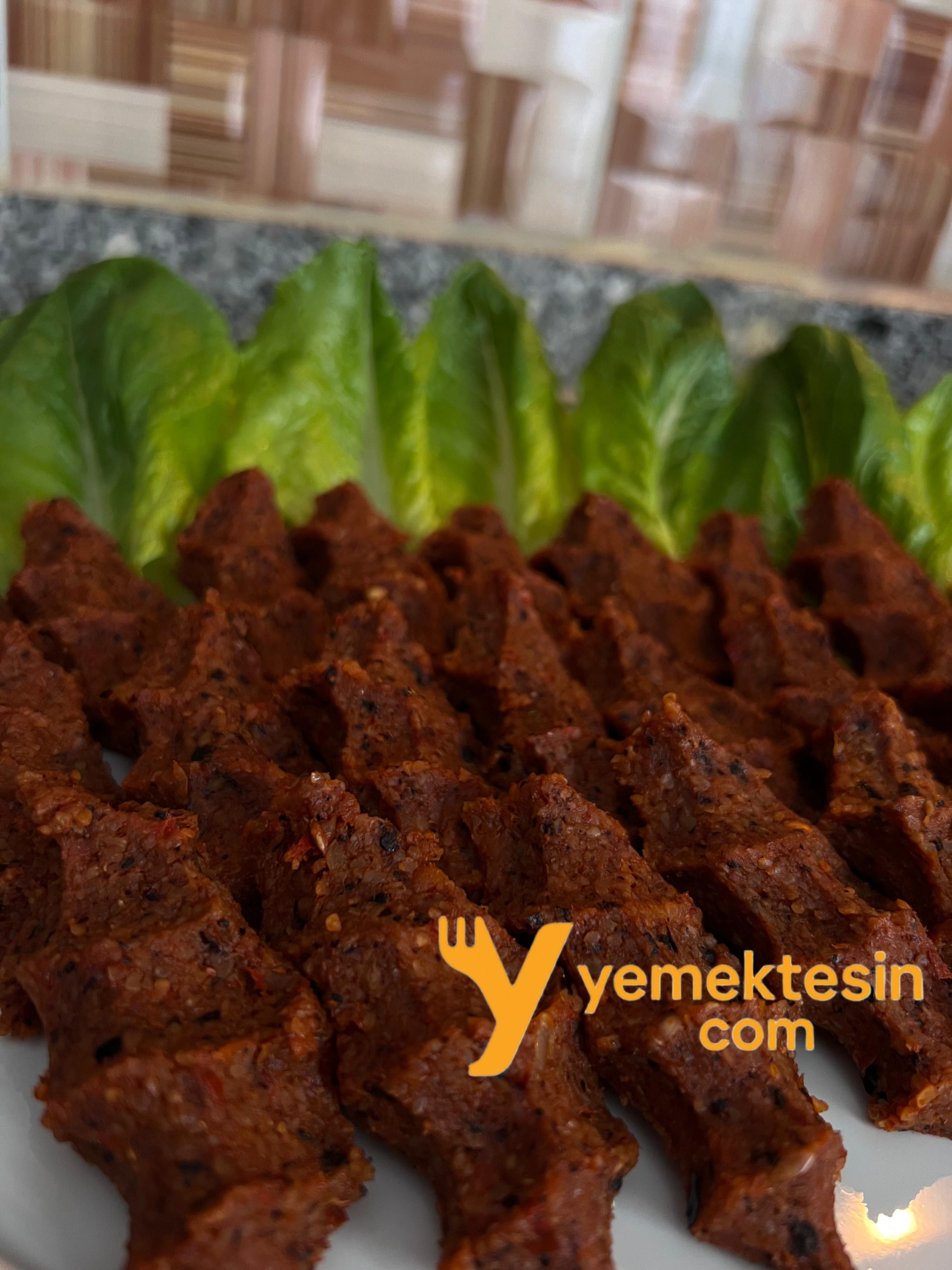 Pratik çiğ köfte tarifi